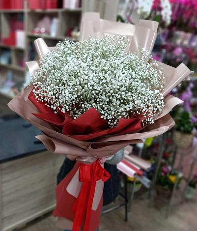 Букет цветов из: Гипсофила в Зарудне